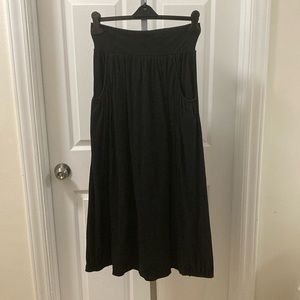 Garnet Hill Maxi Skirt Small